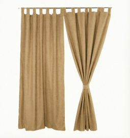 Штора уличная на веранду (В-220*Ш-150) Песочная, (ткань Оксфорд 600)