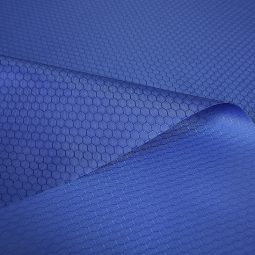 Ткань Рип-стоп Соты, Оксфорд 300D PU 1000, цвет Темный василек 275, на отрез